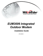 WaveRider EUM3006 Installation Manual