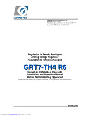 Grameyer GRT7-TH4R6 Installation And Operation Manual