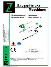 Zipper Mowers ZI-GPS182 Operation Manual