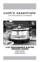 User Manuals Cook s essentials CEPC660 Pressure Cooker