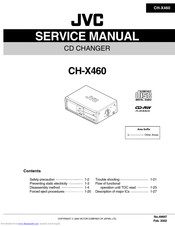 JVC CH-X460 Service Manual