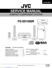 JVC CA-FSSD1000R Service Manual