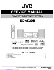 JVC EX-AK2DB Service Manual