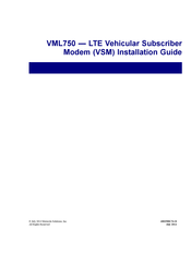 Motorola VML750 Installation Manual