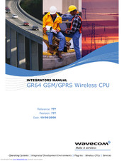 Wavecom GR64 GSM/GPRS Integrator's Manual