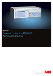 ABB Relion REQ650 Applications Manual