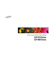 Samsung CLP-660 Series User Manual