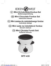 Ideen Welt WTF-43D Instruction Manual