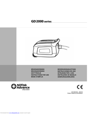 Nilfisk-Advance GD 2000 Series Instructions For Use