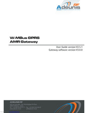 Adeunis RF AMR Gateway User Manual