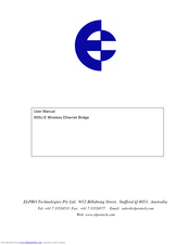 Elpro Technologies 905U-E User Manual