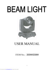 Lucas Led 200W User Manual