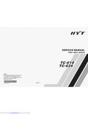 Hyt TC-618 Service Manual