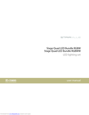 thomann STAIRVILLE Stage Quad LED Bundle RGBW User Manual