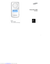 Samsung SM30 User Manual