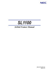 Nec SL1100 Feature Manual