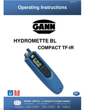 Gann Hydromette BL Compact TF-IR Manual
