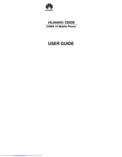 Huawei C6050 User Manual