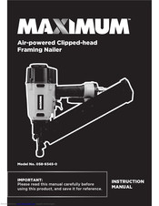 Maximum 058-9345-0 Instruction Manual