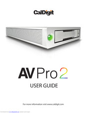 CalDigit AVPro2 User Manual