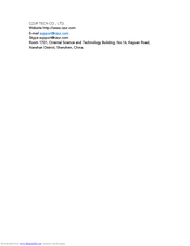 Czur Tech M3000 series User Manual