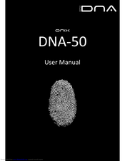Onix DNA-50 User Manual