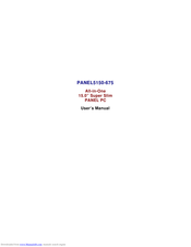 AXIOMTEK PANEL5150-675 User Manual