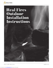 Real Fires SS900 Installation Instructions Manual