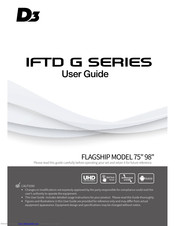 D3 IFTD G SERIES User Manual