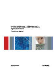 Tektronix DSA70000/B Series Programmer's Manual