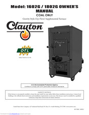 Clayton 1602G Owner's Manual