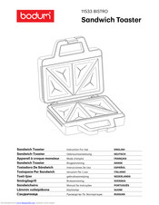 Bodum 11533 bistro Instructions For Use Manual