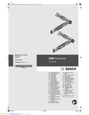 Bosch Gam2mf Professional Manuals Manualslib