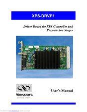 Newport XPS-DRVP1 User Manual