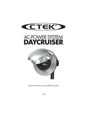 CTEK Daycruiser User Instructions And Installation Manual