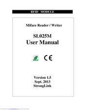 StrongLink SL025M User Manual