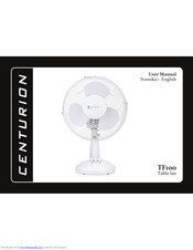 Centurion TF100 User Manual