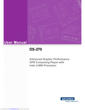 Advantech DS-270 User Manual