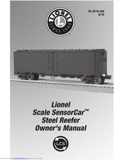Lionel Scale SensorCar Steel Reefer Owner's Manual