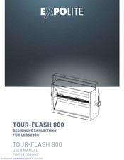 Expolite TOUR-FLASH 800 User Manual