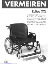 Vermeiren Eclips XXL Instruction Manual