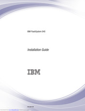 IBM FlashSystem 840 Installation Manual