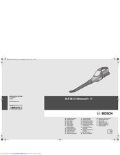 Bosch ALB 36 LI Original Instructions Manual