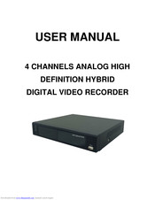 Hunt HDR-04FE User Manual