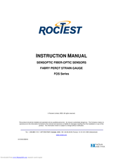 Roctest FOS Series Manual