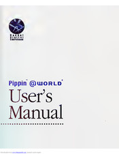 Bandai pippin @world PW-20000 User Manual