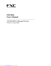 FXC FXC5016 User Manual