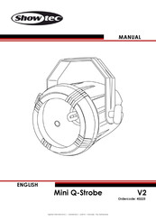 SHOWTEC Mini Q-Strobe Manual