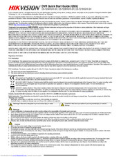 Hikvision Ds 7216hghi Sh Manuals Manualslib
