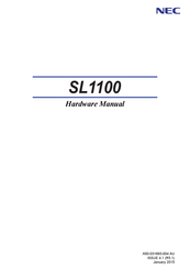 Nec SL1100 Hardware Manual